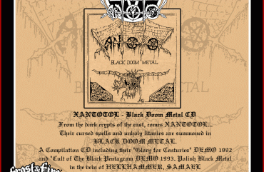 XANTOTOL Black Doom Metal CD OUT NOW!