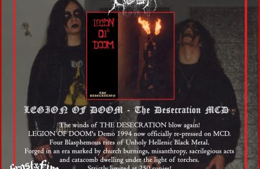 LEGION OF DOOM The Desceration MCD – OUT NOW!!!!