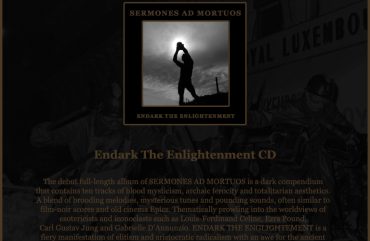 SERMONES AD MORTUOS Endark The Enlightenment CD
